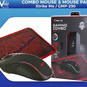 Combo Gaming Mouse y MousePad GMP-290 Xtrike Me