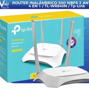 Router Inalámbrico Tp-Link  TL-WR840N  de 300 Mbps