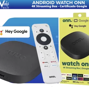Watch Onn Google TV Android TV 4K con Chromecast
