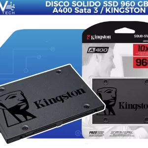 Disco Solido SSD de 960 GB Kingston A400 Sata 3