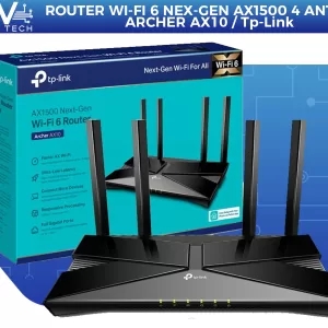 Router Tp-Link AX1500 Next-Gen Wi-Fi 6