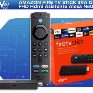Amazon Fire Tv Stick FHD Hdmi Asistente Alexa Netflix