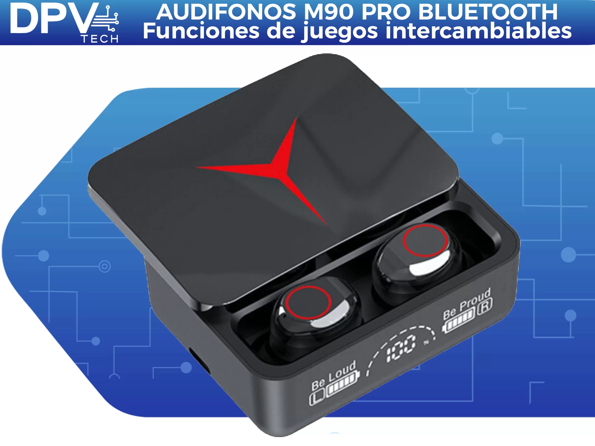 Audífonos Bluetooth Inalámbrico M90 Pro