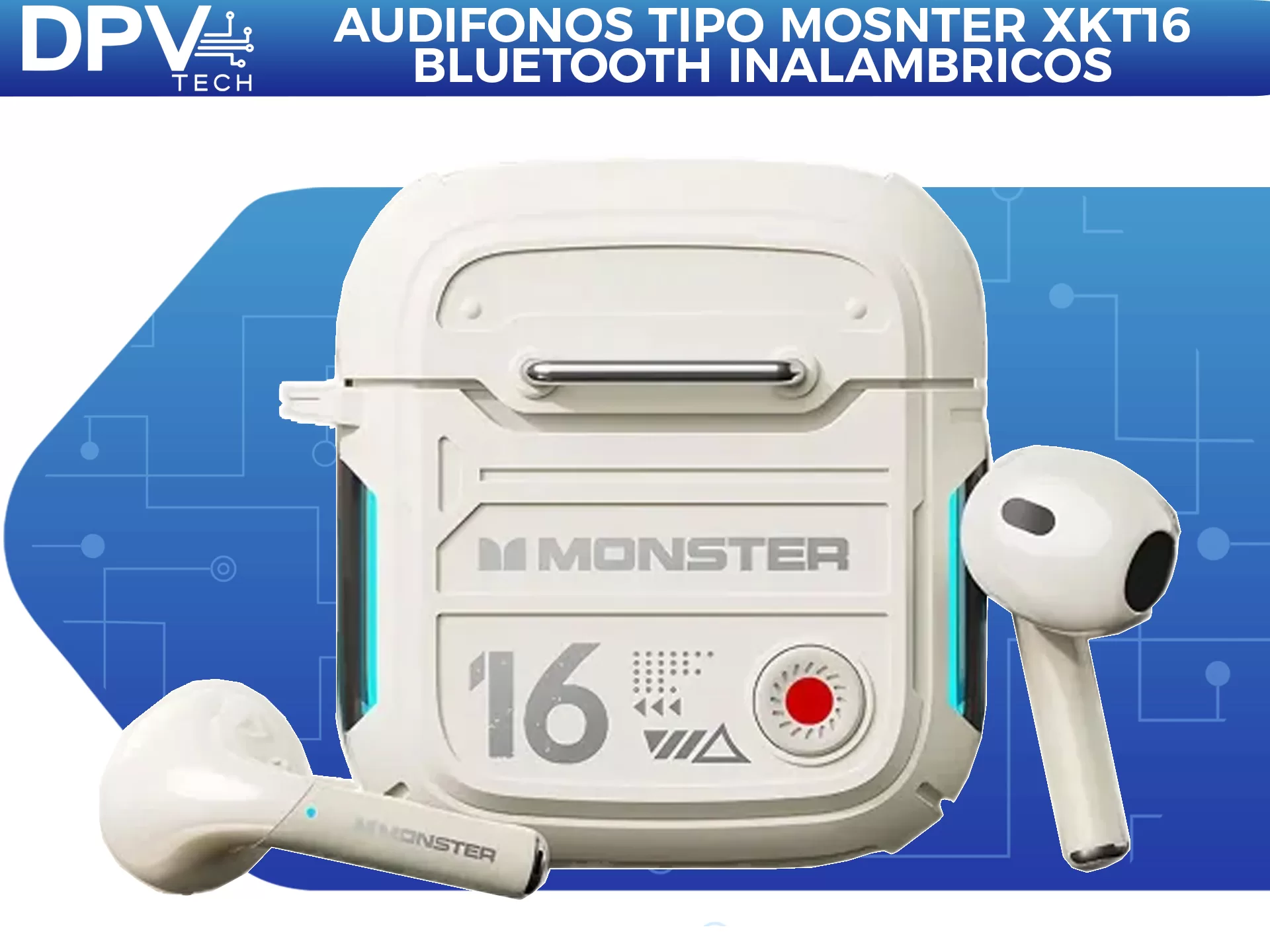 Audífonos Bluetooth Tipo Monster Airmars XKT16