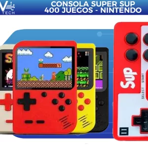 Consola Portátil Super Sup con 400 Juegos  – Nintendo
