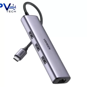 Adaptador Hub Lan 1000Mbps + 3Usb 3.0 CM475 Ugreen