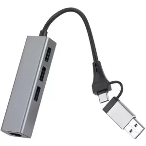 Usb 3.0 – Usb C A Usb 3.0 Y Ethernet Gigabit 1000mb/s Hub