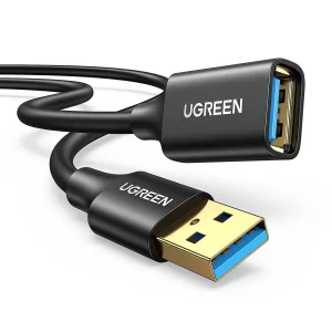 Cable Extensión Usb 3.0 a Usb 3.0 Hembra 1.5m Ugreen 30126 us129