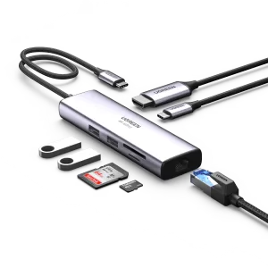 Hub 7 Puertos Multifuncional Tipo c 60515 CM512
