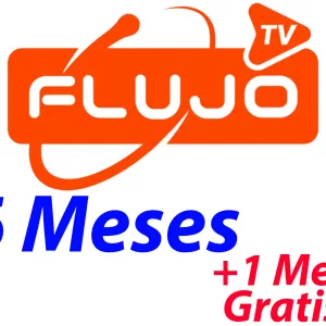 Flujo Tv – 6 Meses + 1 Mes Gratis